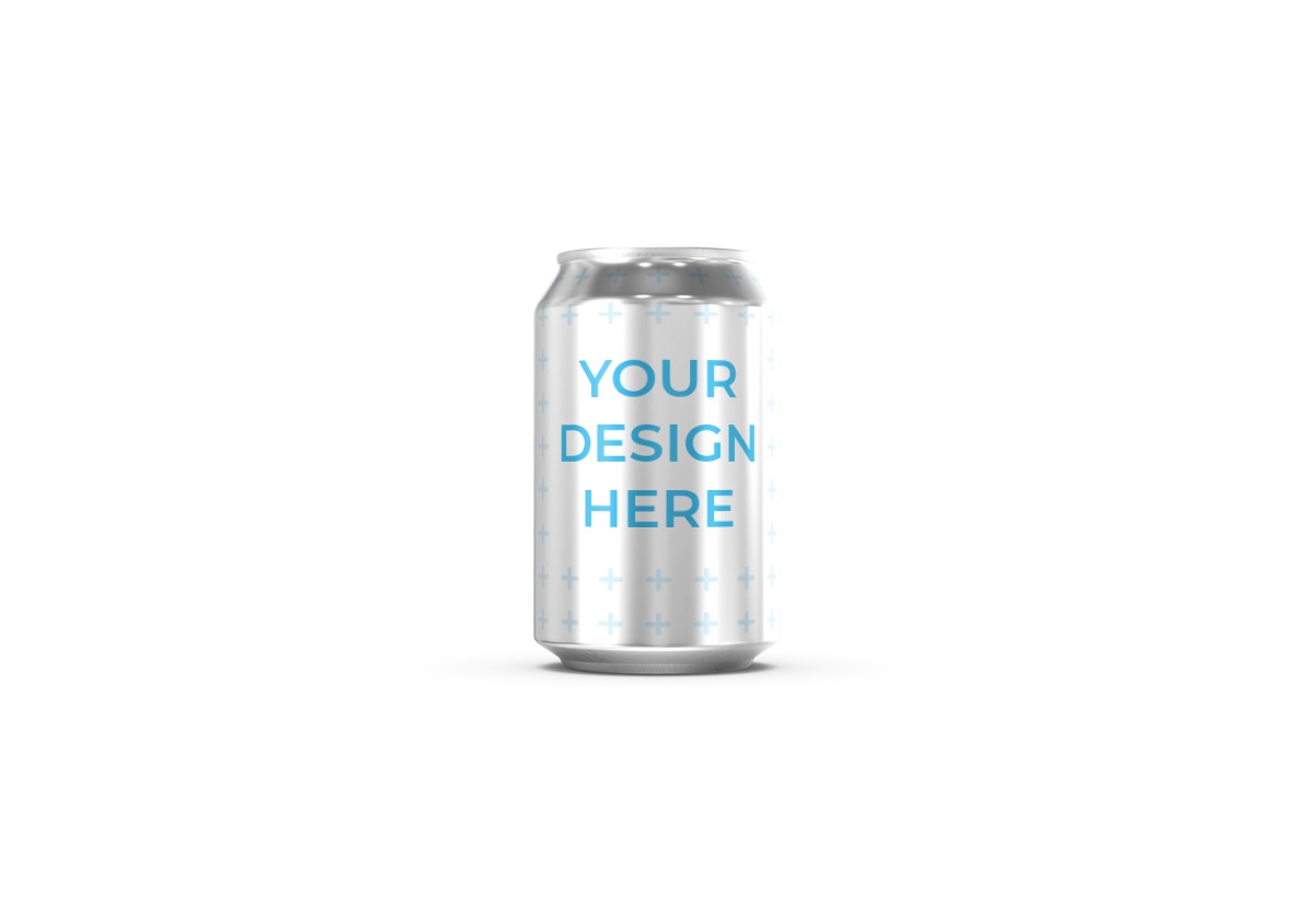 Download 330Ml Aluminium Can With Matte Finish : Download Two Metallic 330ml Aluminium Cans Matte Finish ...